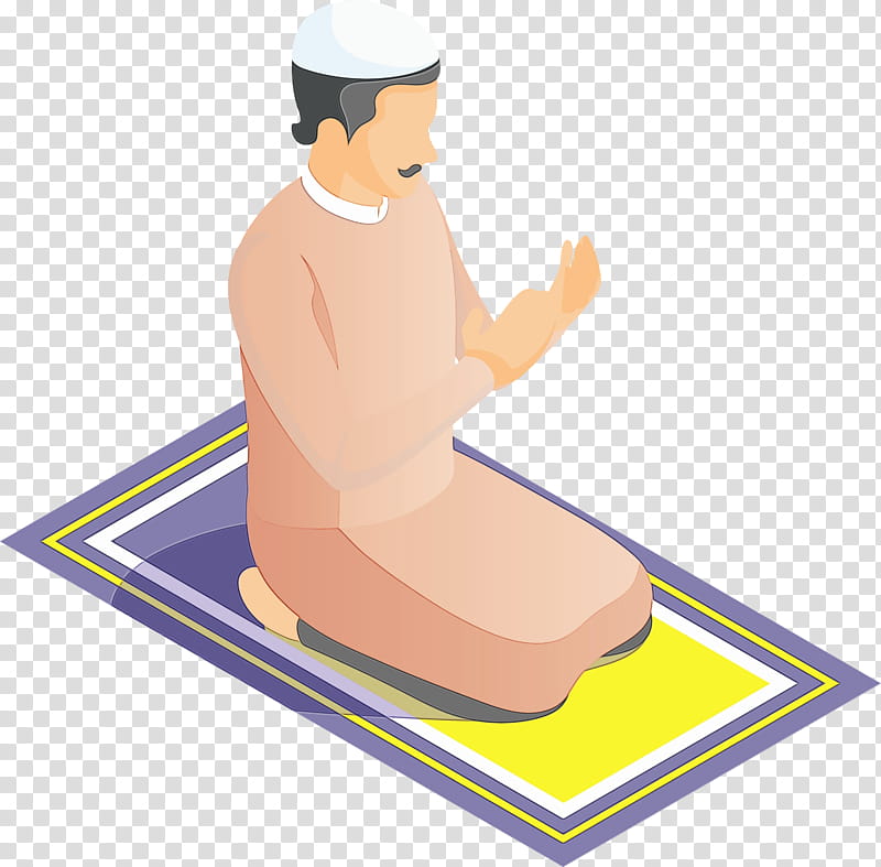 kneeling sitting hand, Arabic Family, Arab People, Arabs, Watercolor, Paint, Wet Ink transparent background PNG clipart