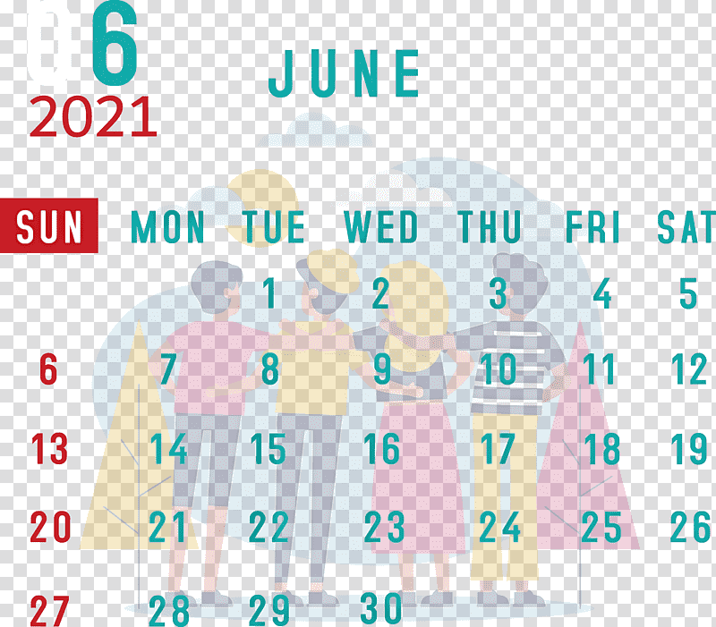 June 2021 Calendar 2021 Calendar June 2021 Printable Calendar, Aqua M, Logo, Meter, Paper, Text, Diagram transparent background PNG clipart