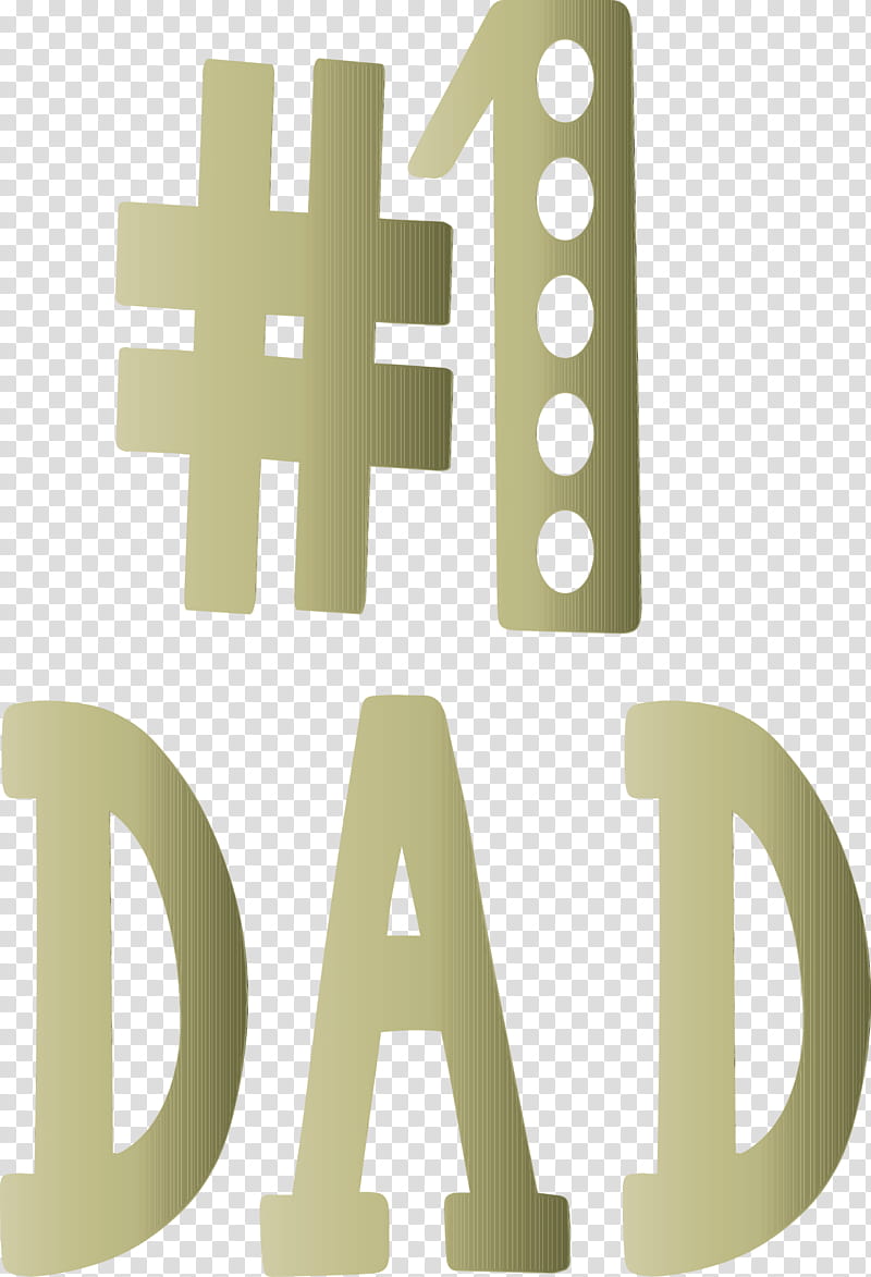 logo font text m, No1 Dad, Happy Fathers Day, Watercolor, Paint, Wet Ink transparent background PNG clipart