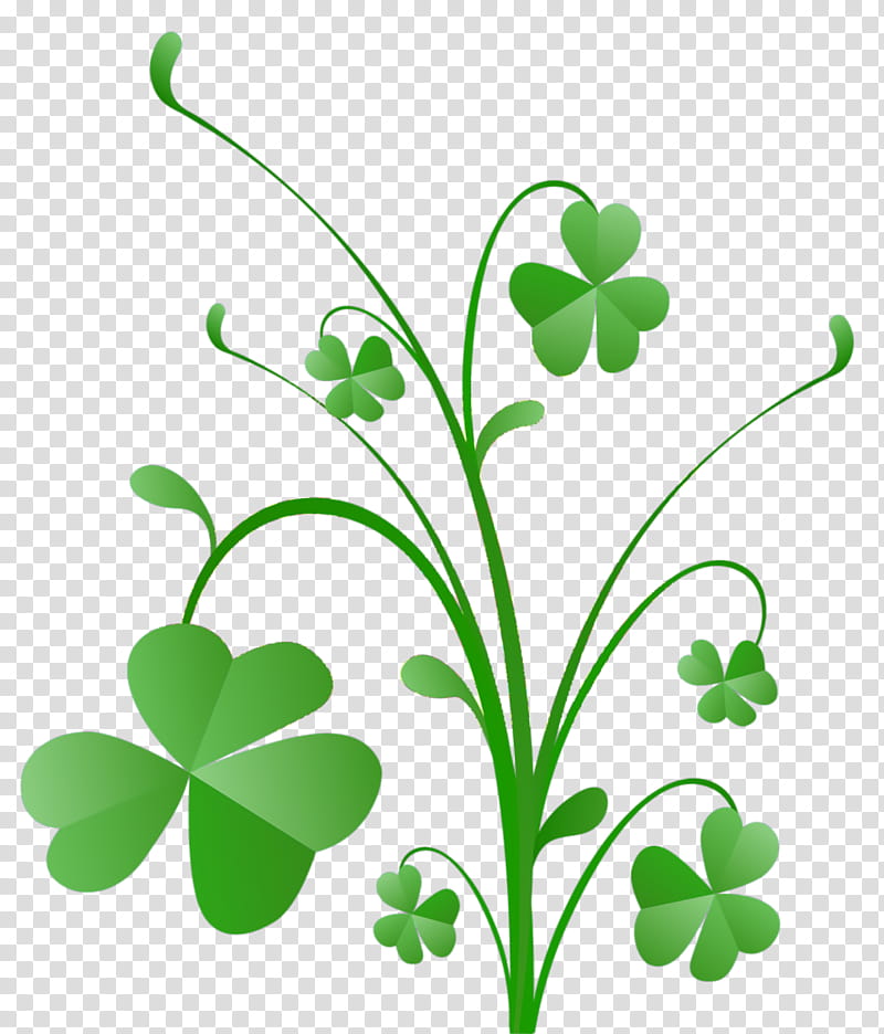 St. Patrick's Day Shamrock vine, Harmony Day, Maundy Thursday, World Thinking Day, International Womens Day, World Water Day, World Down Syndrome Day, Earth Hour transparent background PNG clipart