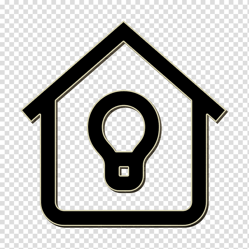 Smart house icon Home and Living icon Lighting icon, Innovation, Logo, Sales, Poster transparent background PNG clipart