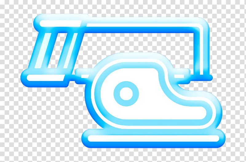 Steak icon Butcher icon Butcher shop icon, Blue, Text, Azure, Line, Neon, Electric Blue, Logo transparent background PNG clipart