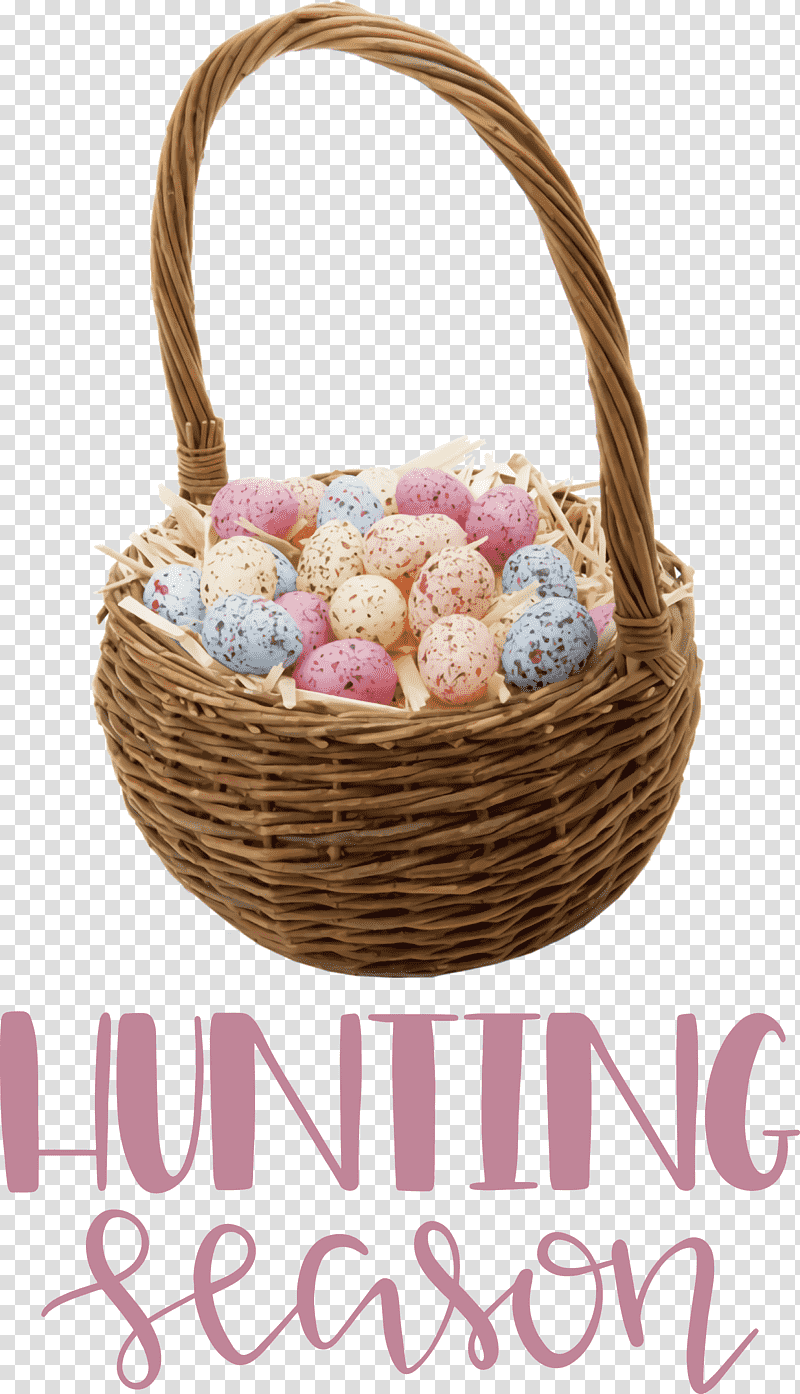 Hunting Season Easter Day Happy Easter, Gift Basket, Easter Egg transparent background PNG clipart