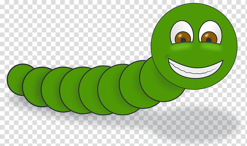 Caterpillar, Worm, Silkworm, Drawing, Cartoon, Green, Larva, Insect transparent background PNG clipart