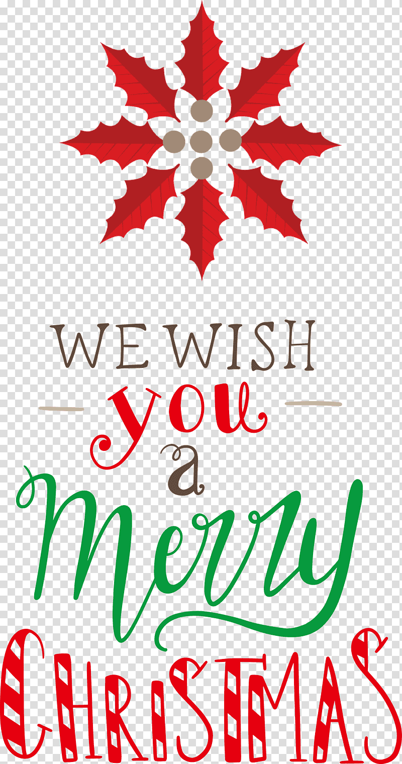 Merry Christmas We Wish You A Merry Christmas, Christmas Tree, Christmas Day, Floral Design, Holiday Ornament, Christmas Ornament, Christmas Ornament M transparent background PNG clipart