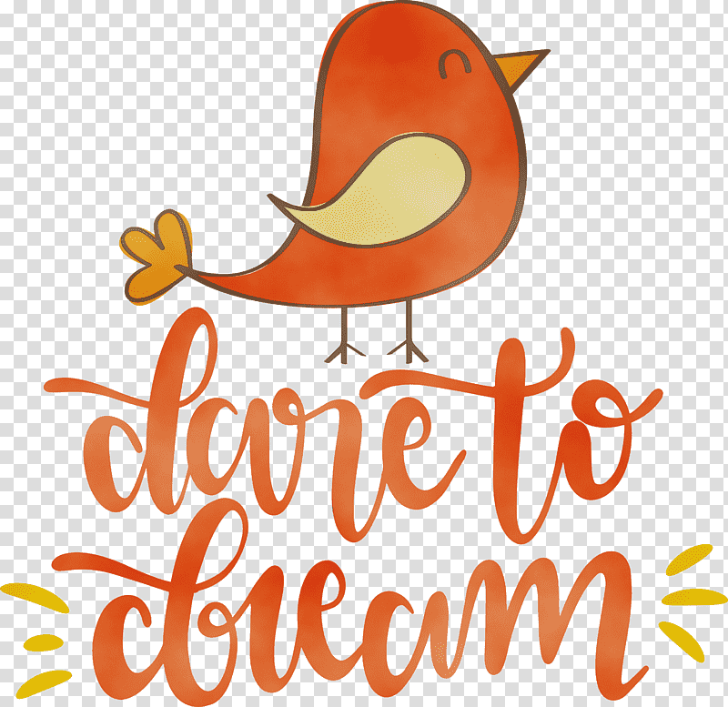 dream logo artistic inspiration cricut text, Dare To Dream, Watercolor, Paint, Wet Ink transparent background PNG clipart