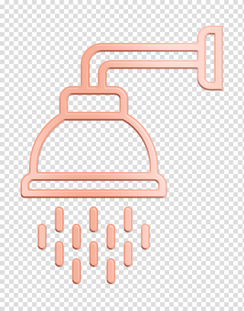 Shower icon Plumber tools icon, Room, Hotel, House, Accommodation, Vacation, Resort transparent background PNG clipart