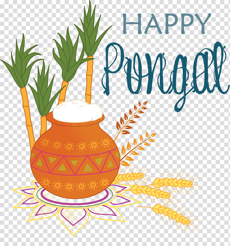 Happy Pongal Pongal, Makar Sankranti, Harvest Festival, Lohri, Bihu, Magh Bihu, Onam transparent background PNG clipart