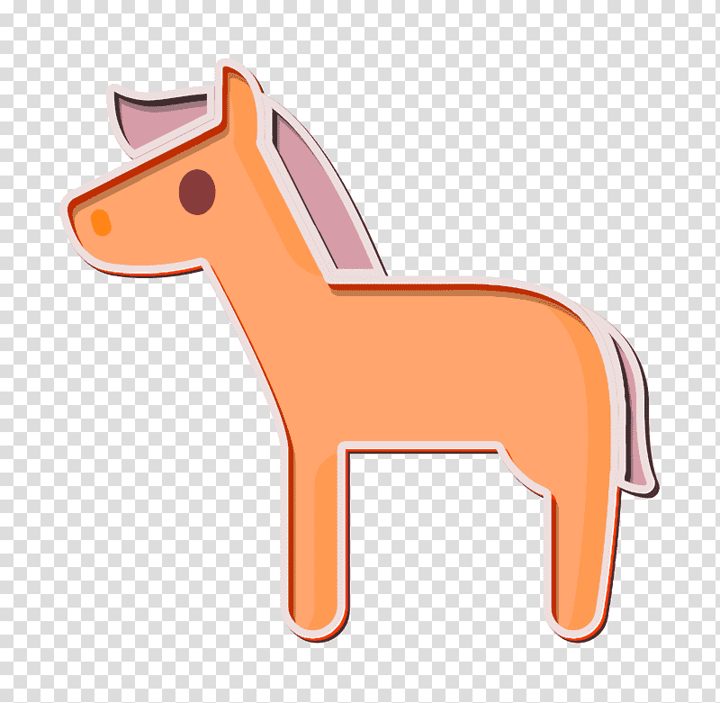 Wild life icon Horse icon Animals icon, Mustang, Dog, Snout, Animal Figurine, Cartoon transparent background PNG clipart