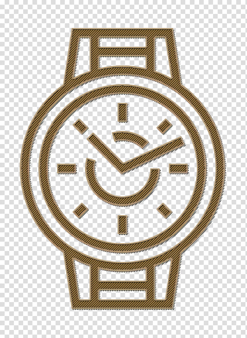 Watch icon Wristwatch icon, Analog Watch transparent background PNG clipart