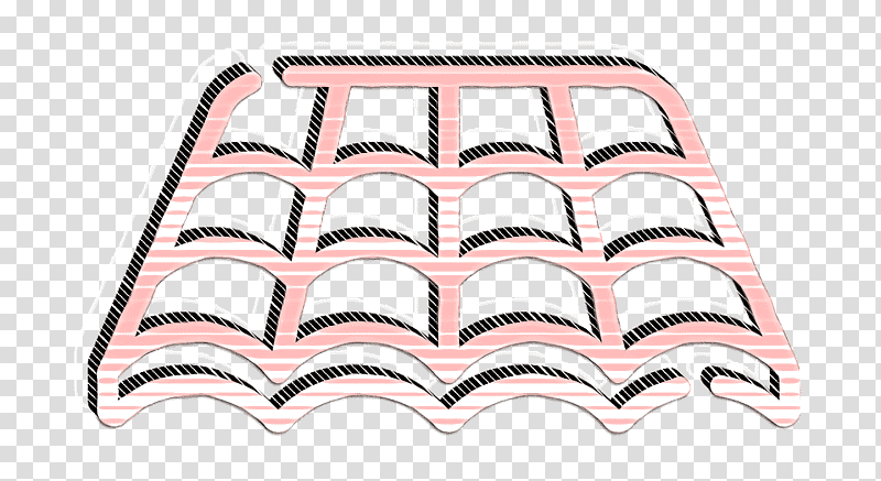 Architecture icon Roof icon, Line, Geometry, Mathematics transparent background PNG clipart