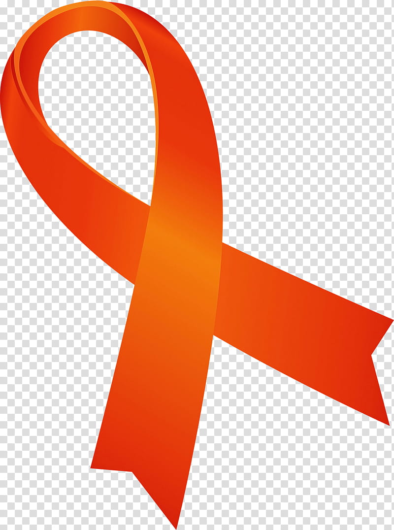 World Aids Day, Orange, Line, Logo, Symbol, Material Property, Ribbon transparent background PNG clipart