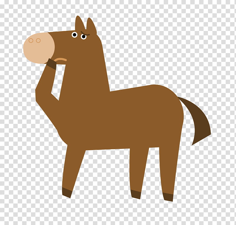 mustang dog camels halter snout, Cartoon Horse, Cute Horse, Tail transparent background PNG clipart