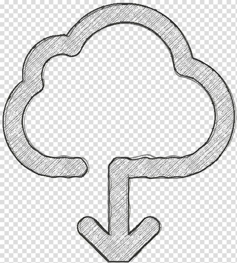 icon Cloud computing icon Creative Outlines icon, Icon, Reptiles, Line Art, Black And White
, Meter, Symbol transparent background PNG clipart