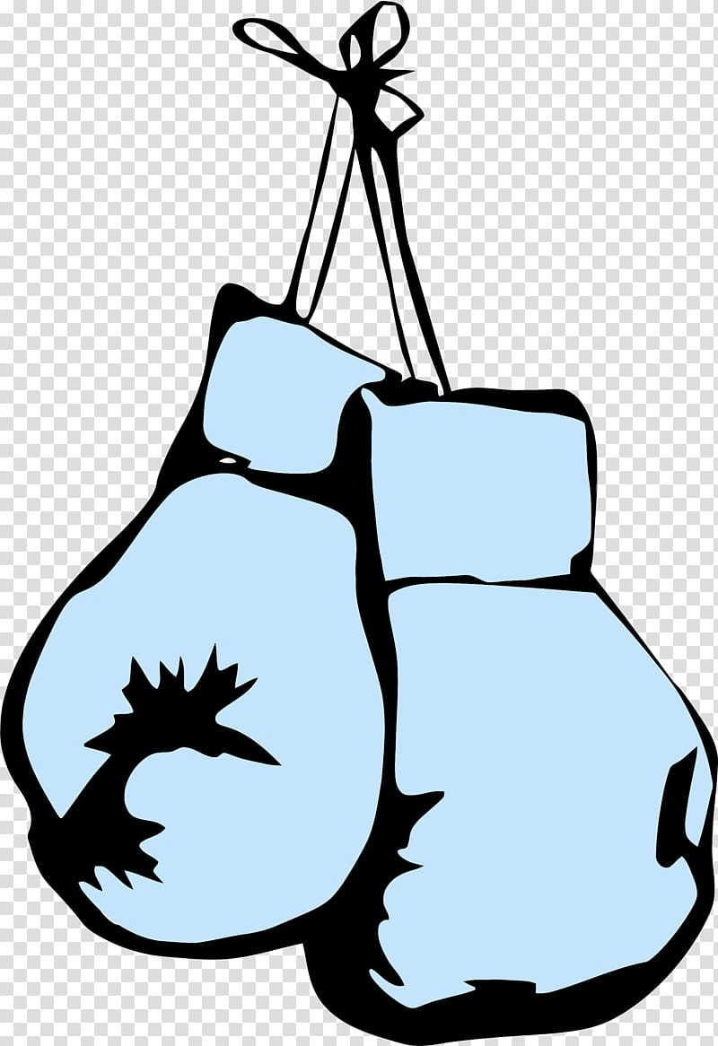 boxing glove Boxing Day, Line Art, Blackandwhite, Coloring Book transparent background PNG clipart