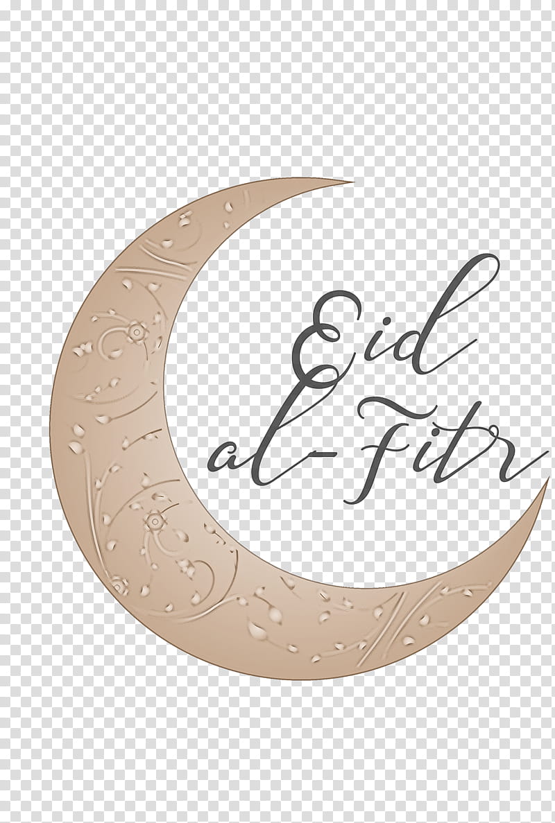 Eid al-Fitr Islamic Muslims, Eid Al Fitr, Ramadan, Eid Al Adha, Beige, Logo, Crescent, Circle transparent background PNG clipart