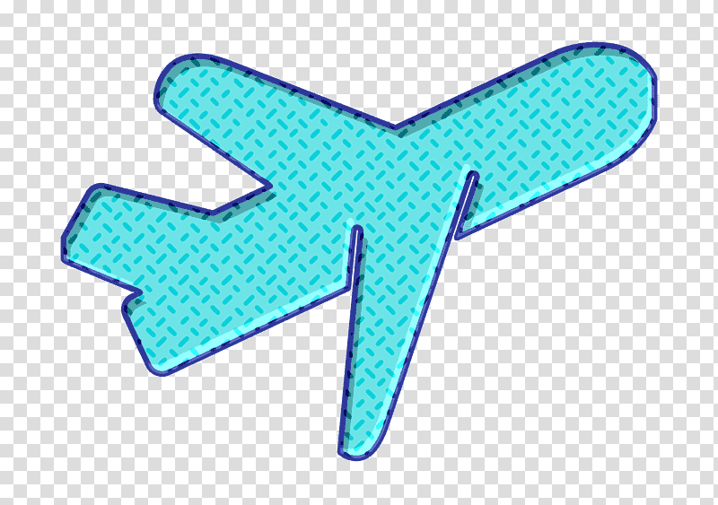 Airplane icon Transportation and vehicle icon Plane icon, Aircraft, Dax Daily Hedged Nr Gbp, Meter, Line, Microsoft Azure, Geometry transparent background PNG clipart