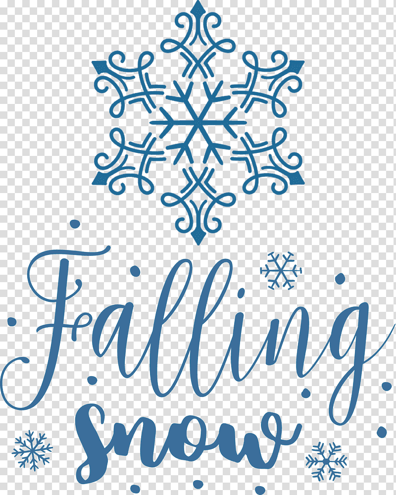 Falling Snow Snowflake Winter, Winter
, Wall Decal, Cobalt Blue, Line, Meter, Sticker transparent background PNG clipart
