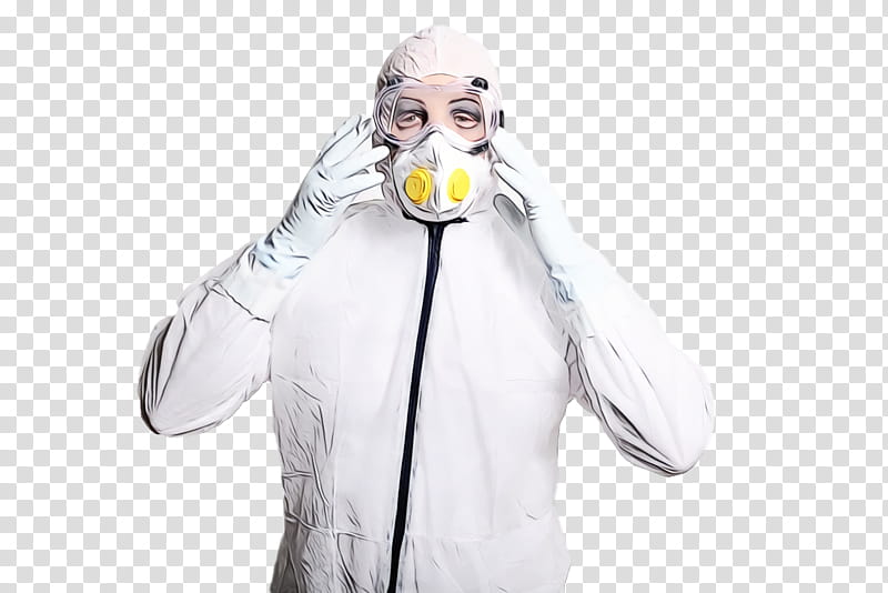 outerwear costume headgear personal protective equipment facial hair, Coronavirus Disease, COVID19, Watercolor, Paint, Wet Ink, Beard transparent background PNG clipart