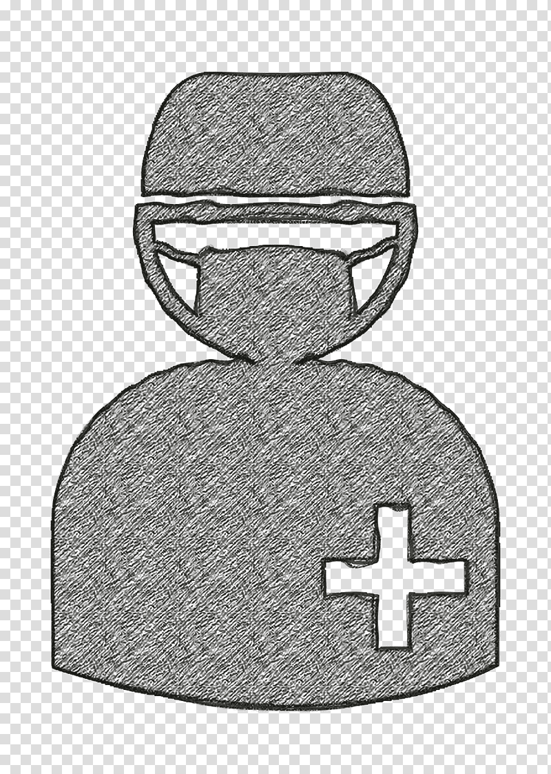 Surgeon icon Humans 3 icon, Headgear, Symbol transparent background PNG clipart