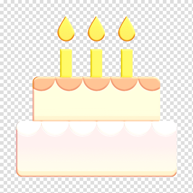 Cake icon Party icon, Olinda, Candle, Birthday Cake, Wax, Flameless Candle, Birthday transparent background PNG clipart