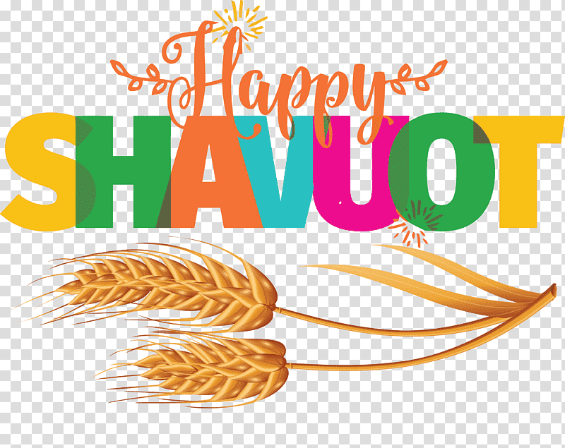 happy shavuot Feast of Weeks Jewish, Logo, Commodity, Line, Meter, Superfood, Mitsui Cuisine M transparent background PNG clipart