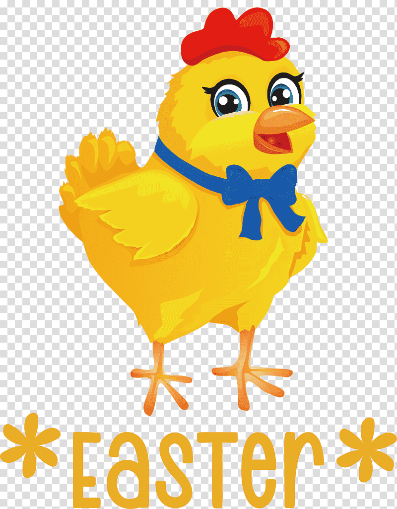 Easter Chicken Ducklings Easter Day Happy Easter, Cartoon, Poultry, Line Art, Egg, Humour transparent background PNG clipart
