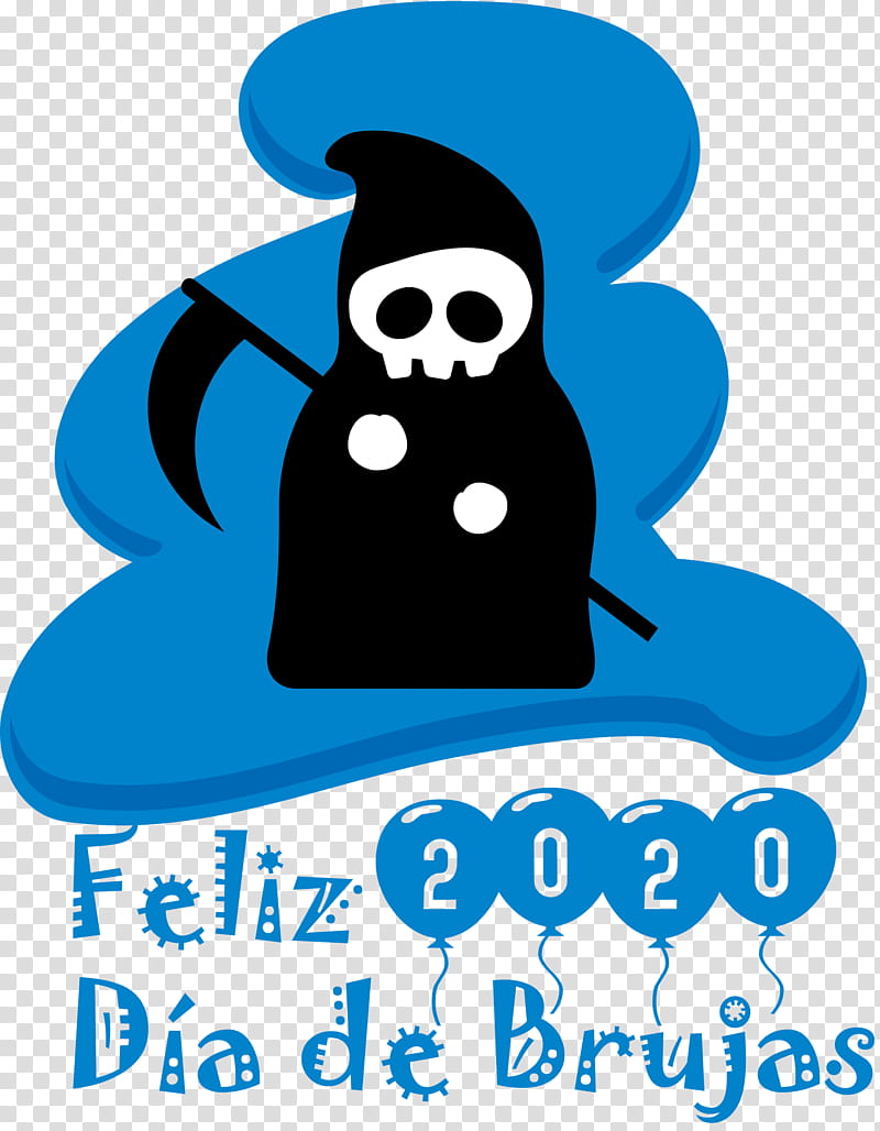 Feliz Día de Brujas Happy Halloween, Logo, Cartoon, Headgear, Area, Line, Meter, Microsoft Azure transparent background PNG clipart