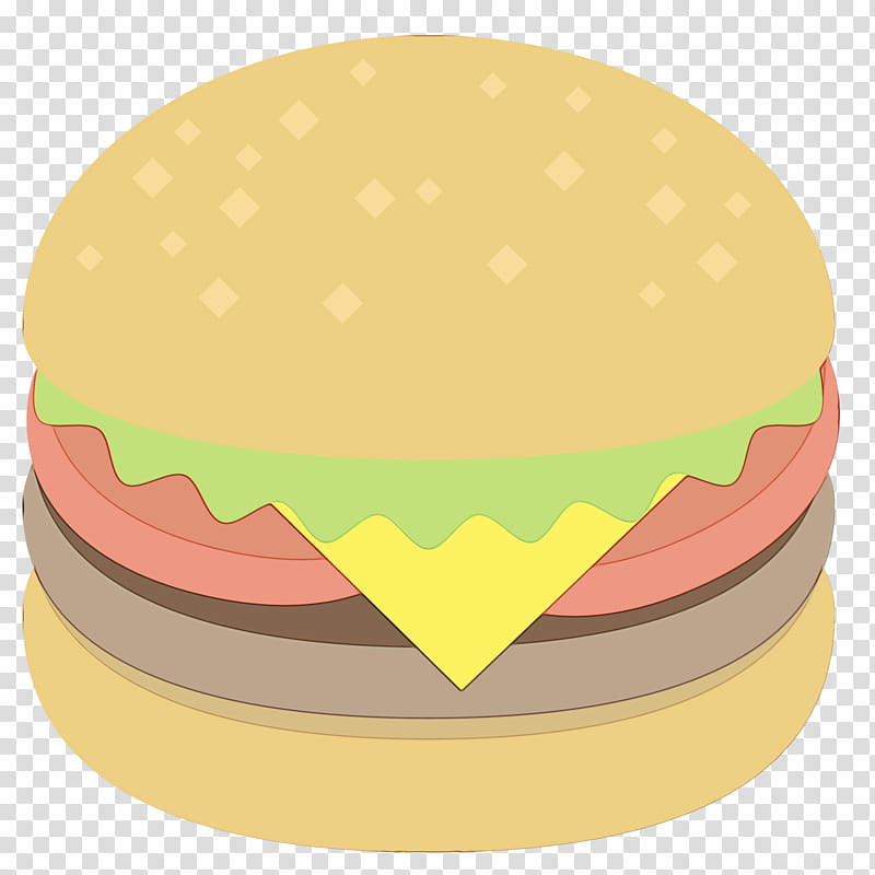 Hamburger, Yellow, Cheeseburger, Pink, Macaroon, Food, Fast Food, Finger Food transparent background PNG clipart