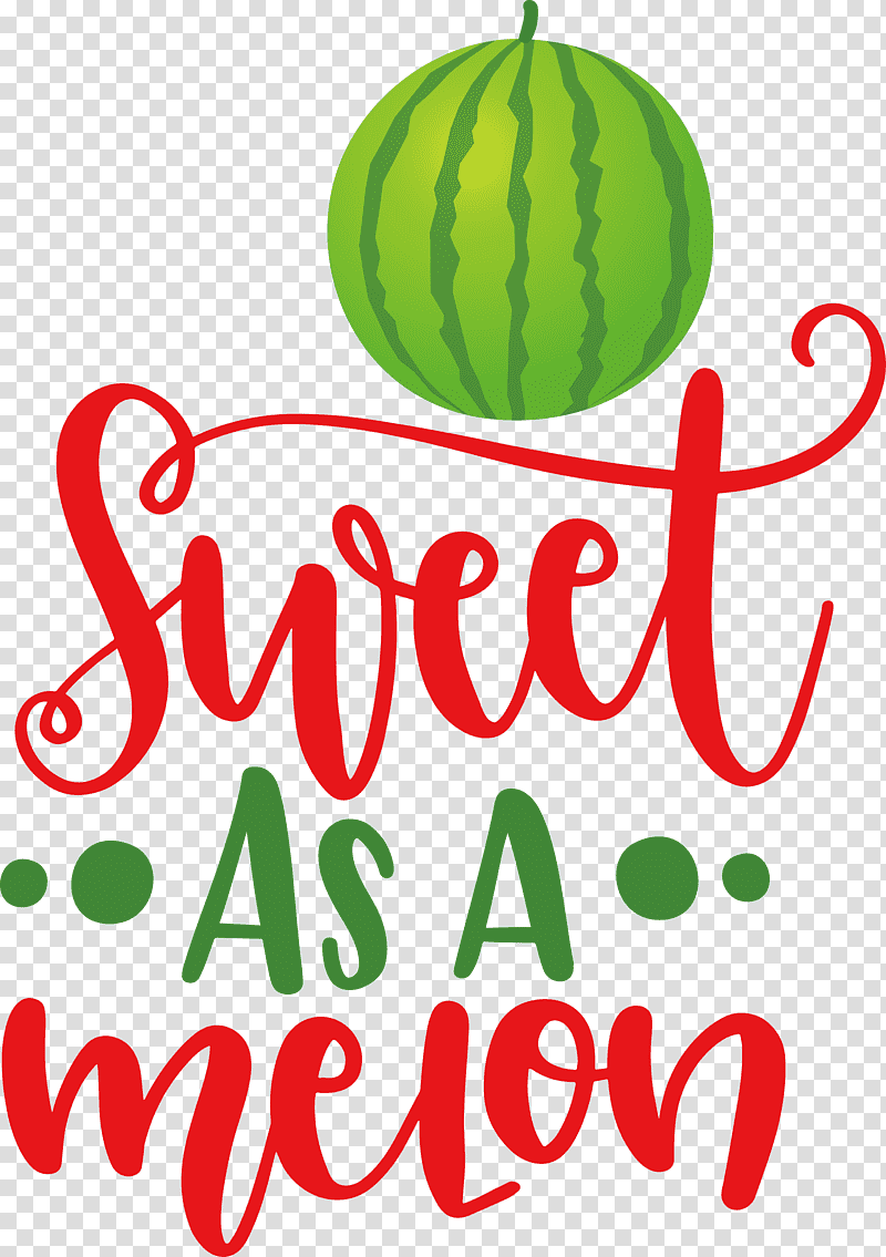 Sweet As A Melon Melon Watermelon, Logo, Line, Meter, Flower, Fruit, Mathematics transparent background PNG clipart