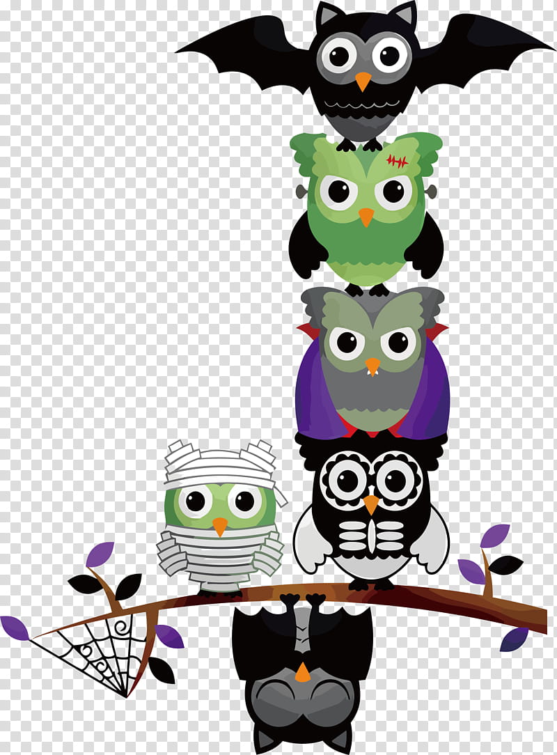 Halloween costume, Owls, Day Of The Dead, Royaltyfree, Party, Trickortreating, Jackolantern transparent background PNG clipart