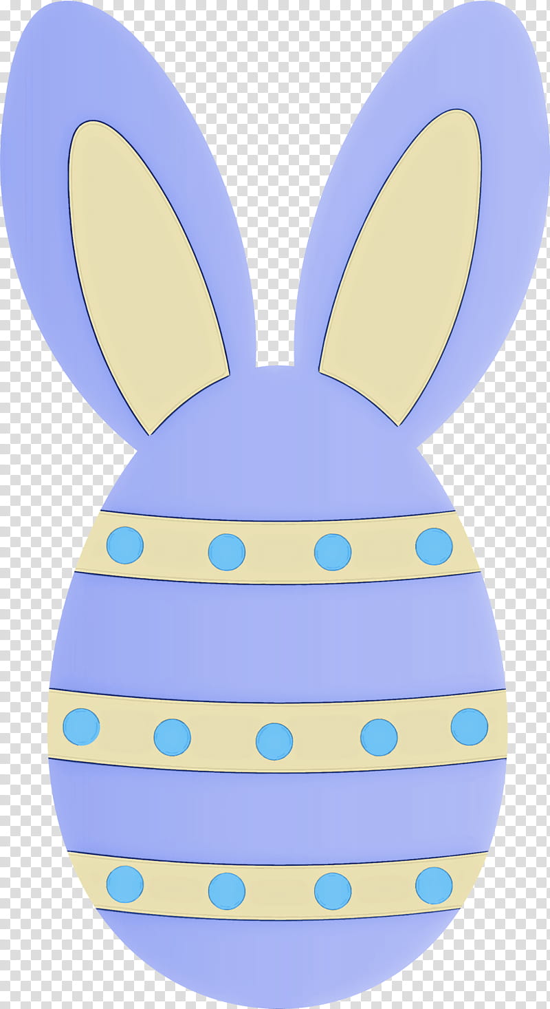 easter egg with bunny ears, Easter Bunny, Rabbit, Rabbits And Hares transparent background PNG clipart