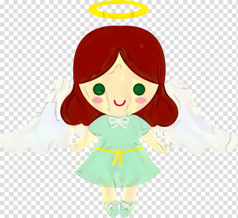 Angel, Cartoon, Silhouette, Drawing, Shoulder Angel, Green, Animation transparent background PNG clipart