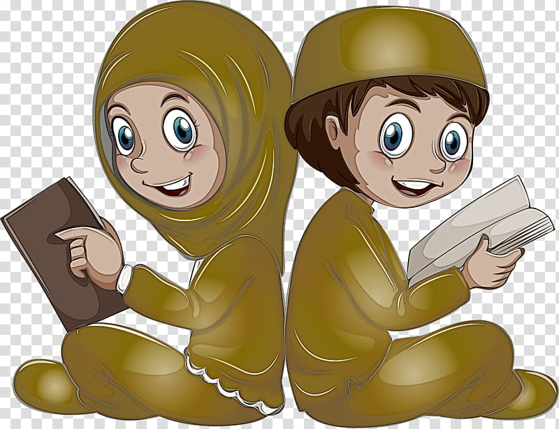 Muslim People, Cartoon, Animation, Gesture transparent background PNG clipart