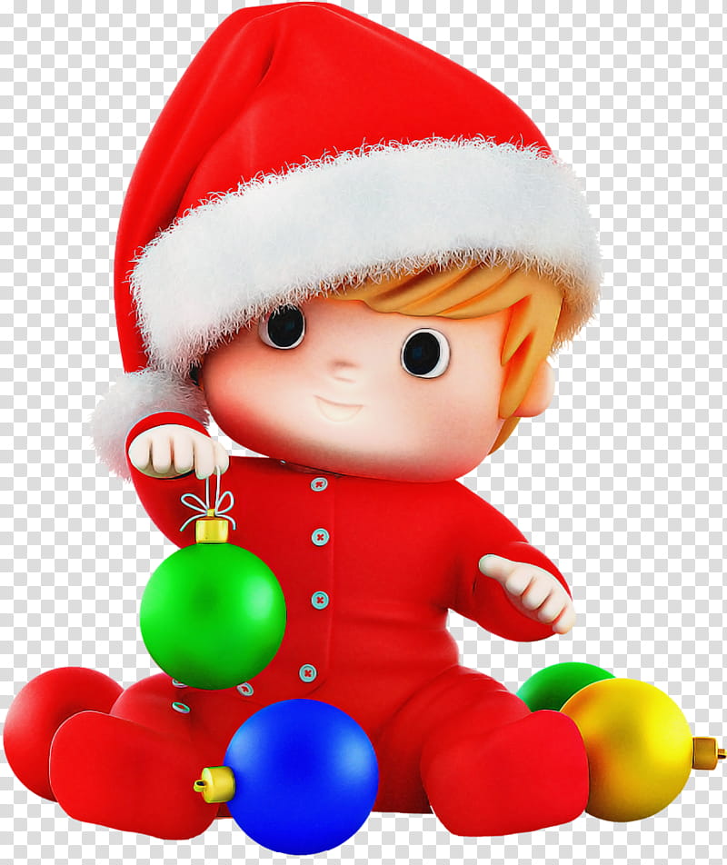 Christmas ornament, Toy, Christmas , Santa Claus, Baby Toys, Figurine, Holiday Ornament transparent background PNG clipart