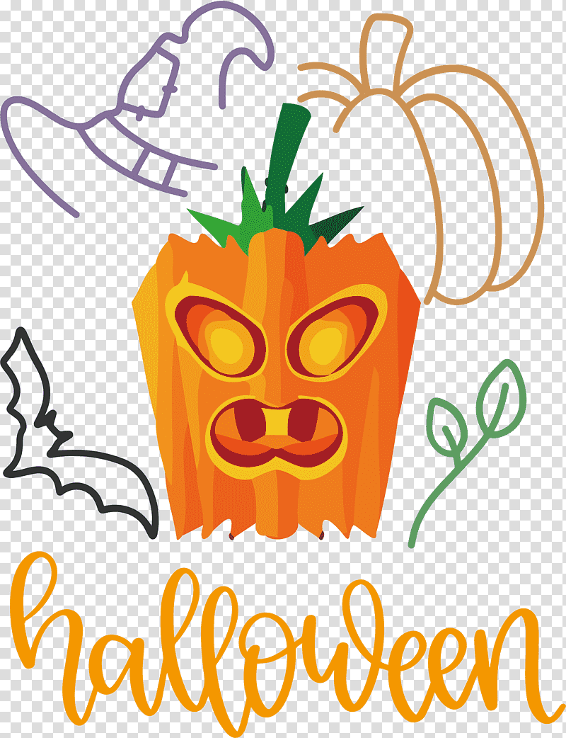 Happy Halloween, happy birthday with green and yellow pineapple illustration, New Yorks Village Halloween Parade, Line Art, Jackolantern, Drawing transparent background PNG clipart