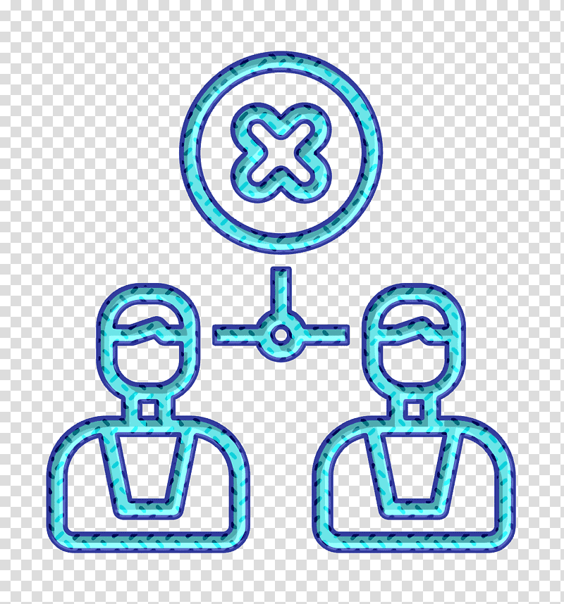 Disagreement icon Conflict icon Comunication icon, Line, Meter, Number, Microsoft Azure, Jewellery, Human Body transparent background PNG clipart