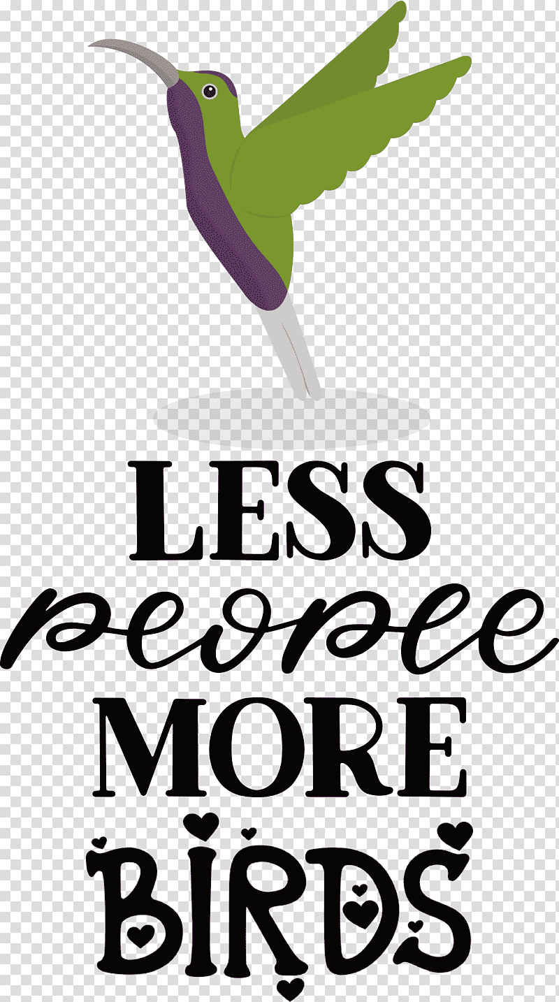 Less People More Birds Birds, Hummingbirds, Logo, Text, Beak, Tree, Pollinator transparent background PNG clipart