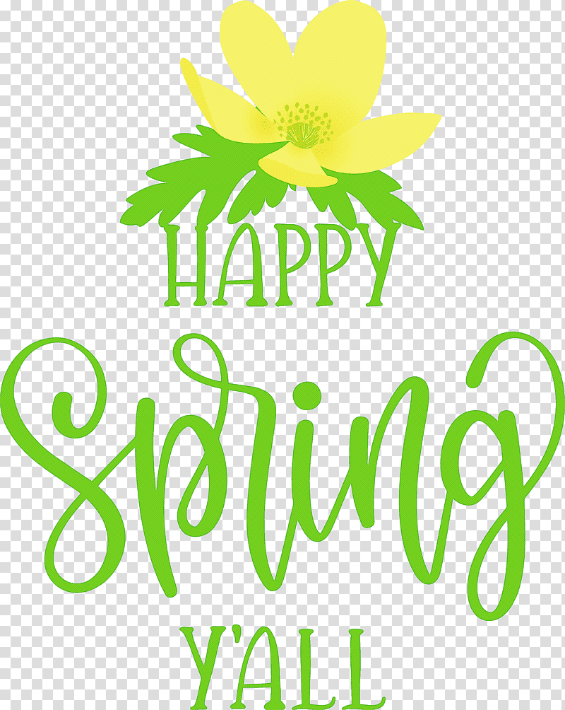 Happy Spring Spring, Happy Spring
, Guten, Calligraphy, Poster, Logo, Morgen transparent background PNG clipart