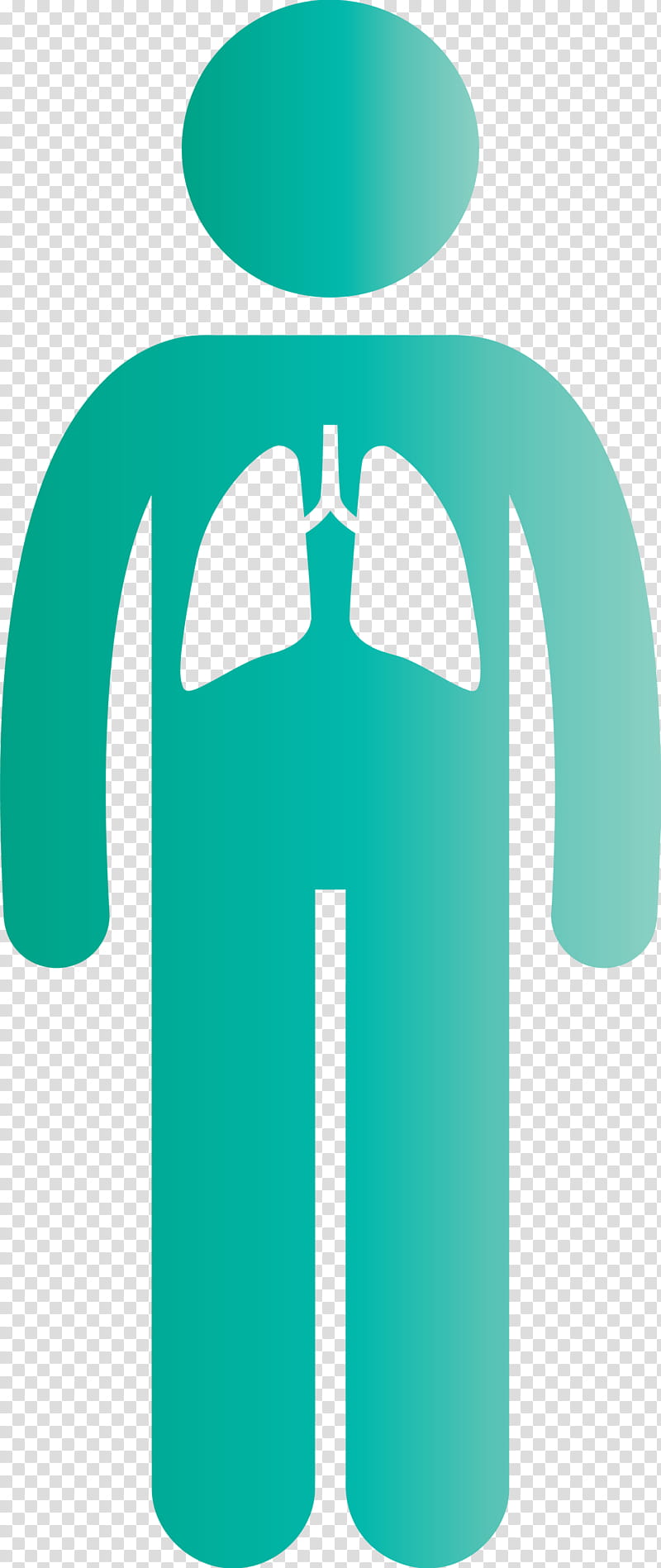 Lungs people Corona Virus Disease, Green, Turquoise, Tshirt, Sportswear, Jersey, Aqua, Sleeve transparent background PNG clipart