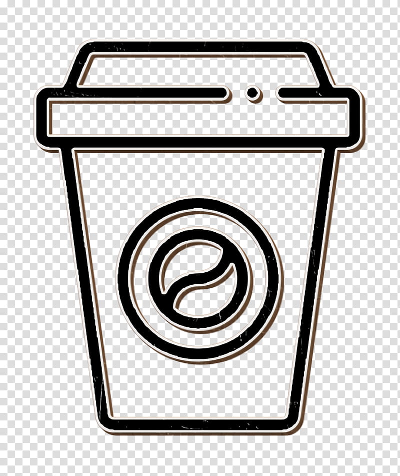 Take Away icon Coffee icon Cafe icon, Cleaning, Housekeeping, Mop, Line Art transparent background PNG clipart