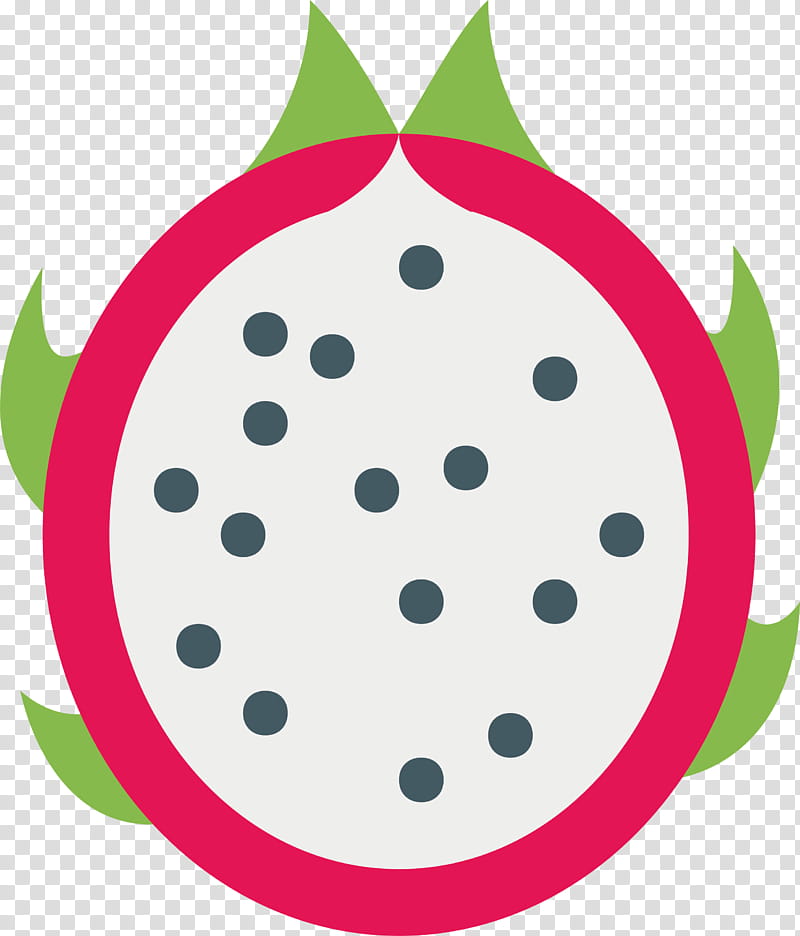 Dragon Fruit, Melon, Watermelon, Cucumber Gourd And Melon Family, Citrullus, Pink, Plant, Polka Dot transparent background PNG clipart