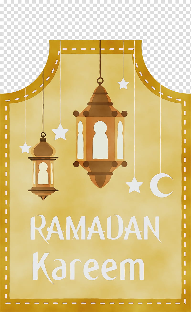 Street light, Ramadan Kareem, Watercolor, Paint, Wet Ink, Lantern, Light Fixture, Lighting transparent background PNG clipart