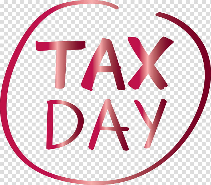 Tax Day, Pink, Text, Line, Logo, Magenta transparent background PNG