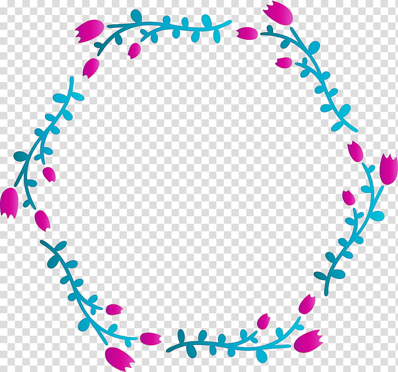 flower frame floral frame sping frame, Pink, Line, Magenta, Heart, Circle, Body Jewelry transparent background PNG clipart