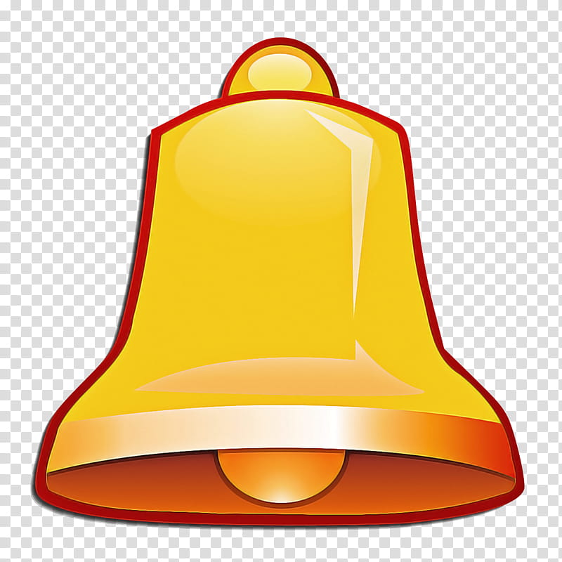 bell cone yellow handbell ghanta transparent background PNG clipart