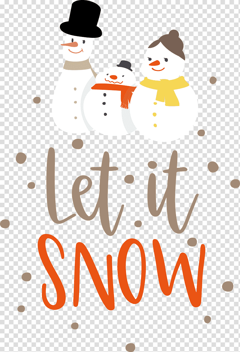 Let it Snow Snow Snowflake, Cartoon, Meter, Line, Happiness, Behavior, Human transparent background PNG clipart