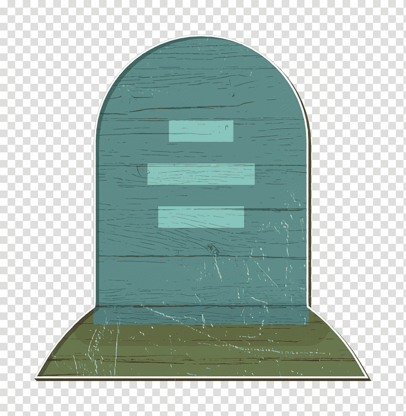 Grave icon Funeral icon Dead icon, Green, Angle, Teal, Microsoft Azure, Geometry, Mathematics transparent background PNG clipart