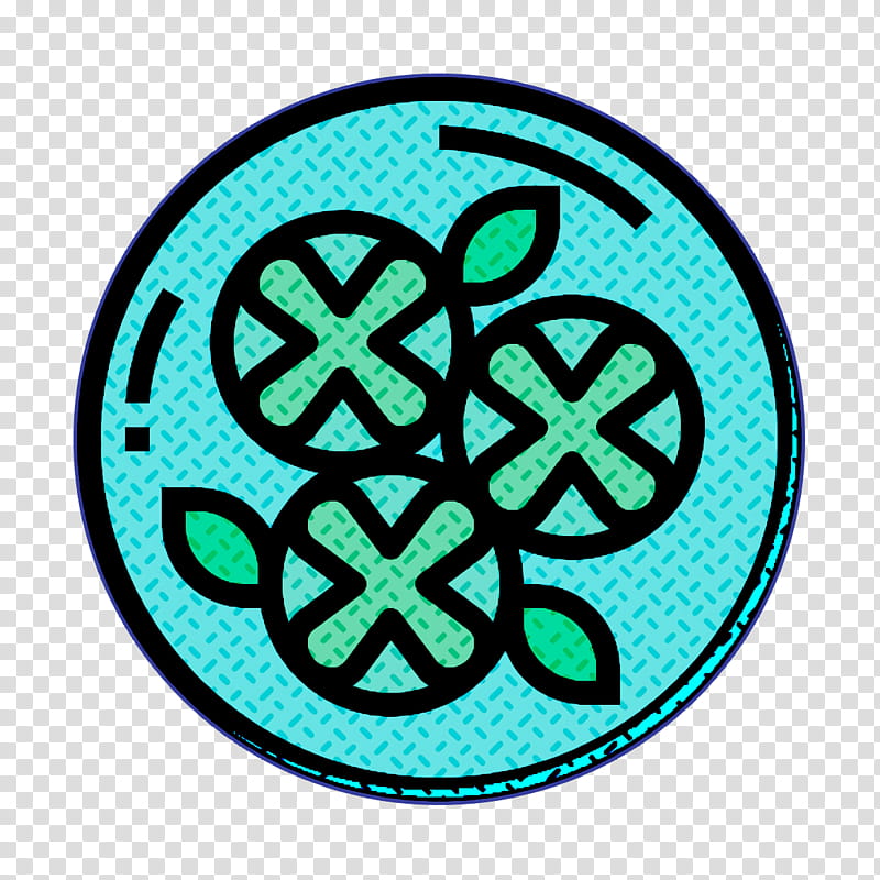 Thai Food icon Thai icon Dessert icon, Turquoise, Aqua, Teal, Circle, Symbol transparent background PNG clipart