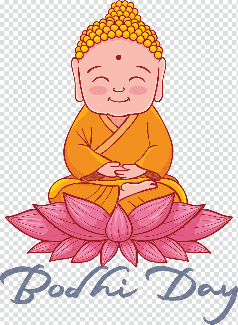 bodhi day bodhi, Buddharupa, Cartoon, Vesak, Comics, Buddhist Painting, Daibutsu transparent background PNG clipart